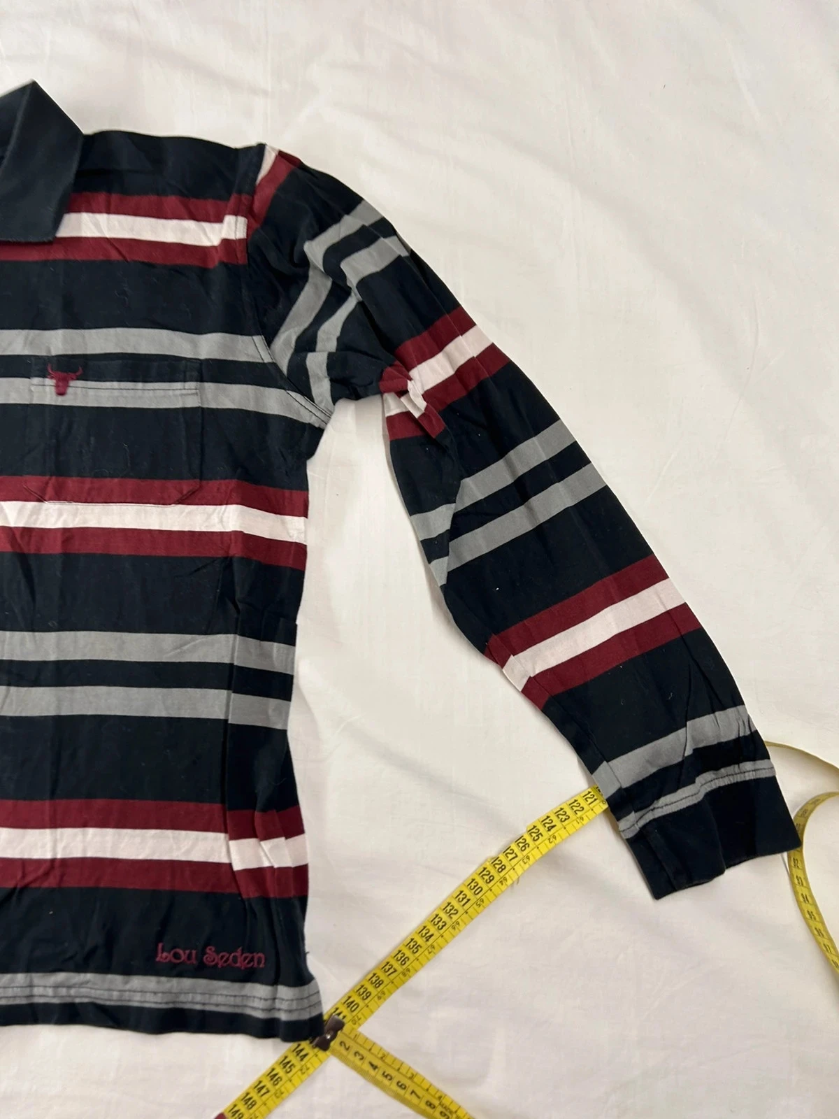 Camisa listrada vintage lou seden – photo 4